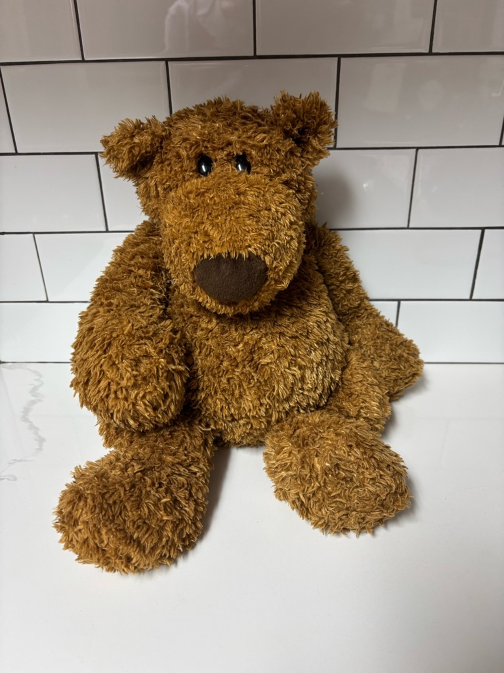 Gund Schlepp Teddy Bear Plush Brown Stuffed Animal Fuzzy Furry Toy